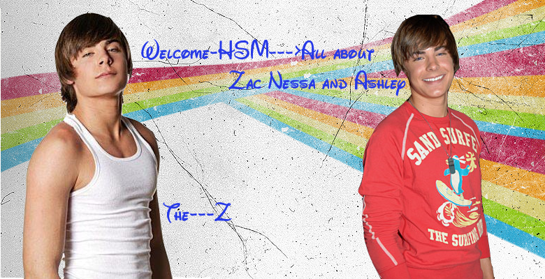 Welcome-HSM--->All about Zac, Nessa and Ashley